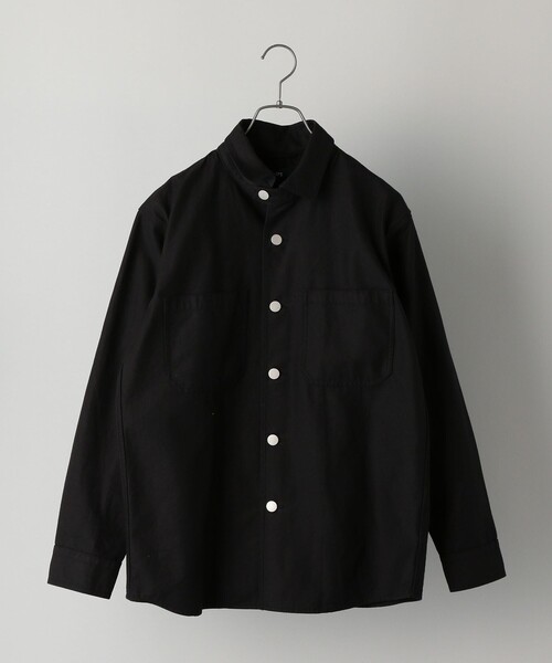 SHIPS(シップス)の「SHIPS: ミリタリー ユーティリティ ジャケット 21SS(ブルゾン・メンズ・ブラック/ベージュ/オリーブ・SMALL/MEDIUM/LARGE/X-LARGE)」の2枚目の写真