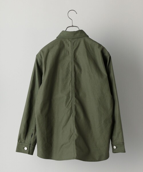 SHIPS(シップス)の「SHIPS: ミリタリー ユーティリティ ジャケット 21SS(ブルゾン・メンズ・ブラック/ベージュ/オリーブ・SMALL/MEDIUM/LARGE/X-LARGE)」の4枚目の写真