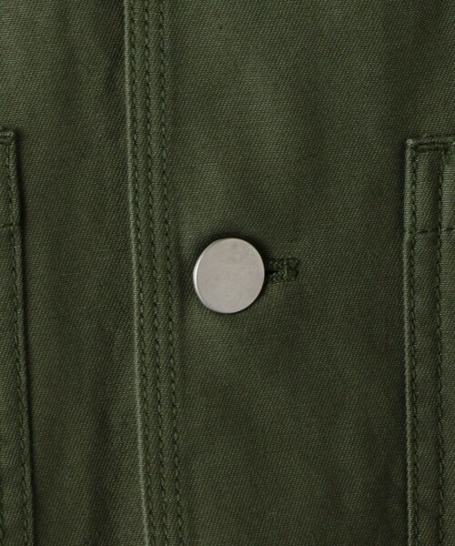 SHIPS(シップス)の「SHIPS: ミリタリー ユーティリティ ジャケット 21SS(ブルゾン・メンズ・ブラック/ベージュ/オリーブ・SMALL/MEDIUM/LARGE/X-LARGE)」の9枚目の写真