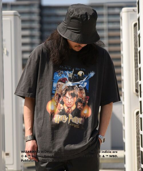 GOOD ROCK SPEED（グッドロックスピード）の「【WEB限定/SHIPS別注】GOOD ROCK SPEED: ピグメント加工 MOVIE プリント Tシャツ（Tシャツ/カットソー・メンズ・ホワイト/チャコールグレー/ブラック/ダークグレー・MEDIUM/LARGE/X-LARGE/SMALL）」の18枚目の写真