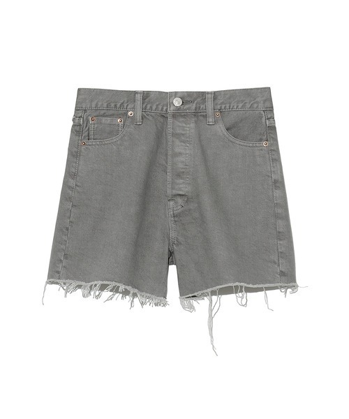 Mila Owen（ミラオーウェン）の「カットオフデニムショートパンツ（デニムパンツ・レディース・ライトグレー/ブラック/ブルー・1/0）」の8枚目の写真