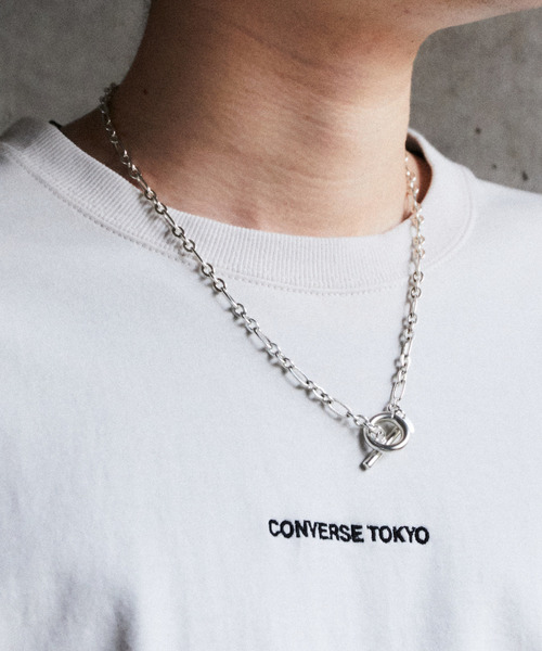 CONVERSE TOKYO（コンバーストウキョウ）の「Tバーチェーンネックレス