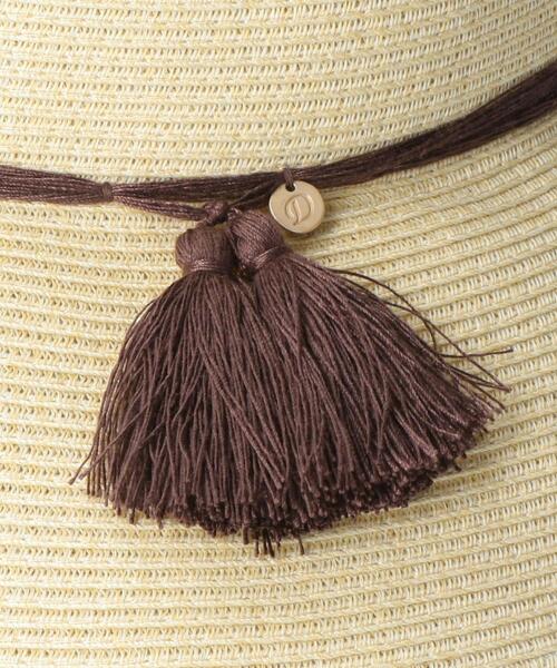 THE STATION STORE(ザ ステーション ストア)の「<closet story>タッセル ウォッシャブル ハット(ハット・レディース・ベージュ/ナチュラル・FREE)」の7枚目の写真
