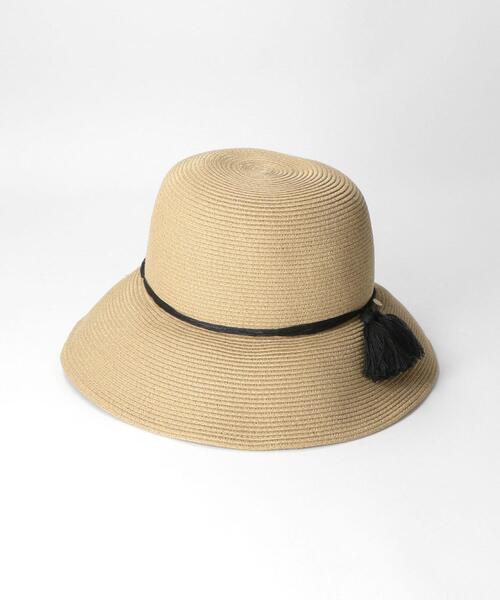 THE STATION STORE(ザ ステーション ストア)の「<closet story>タッセル ウォッシャブル ハット(ハット・レディース・ベージュ/ナチュラル・FREE)」の15枚目の写真