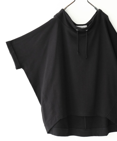 osharewalker(オシャレウォーカー)の「【廃盤】『ゆるハイネックドルマンスウェット』(スウェット・レディース・ブラック/ラベンダー・FREE)」の11枚目の写真