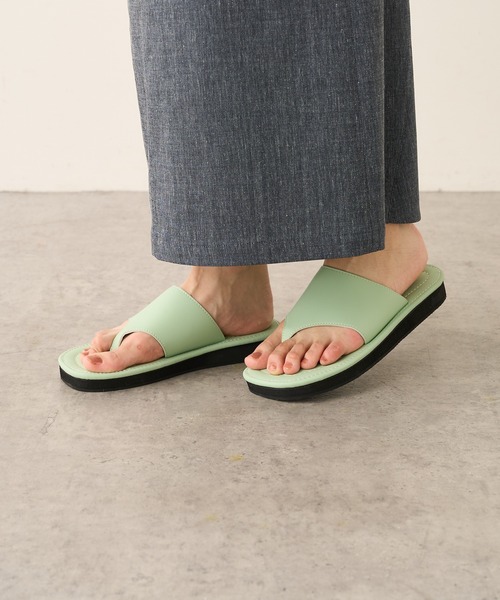 Lui's（ルイス）の「トングサンダル（サンダル・レディース・ブラック/ホワイト/ミント・24.5/23.5/24.5cm/23.5cm）」の20枚目の写真