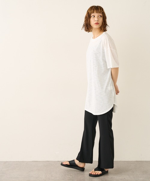 Lui's（ルイス）の「トングサンダル（サンダル・レディース・ブラック/ホワイト/ミント・24.5/23.5/24.5cm/23.5cm）」の11枚目の写真