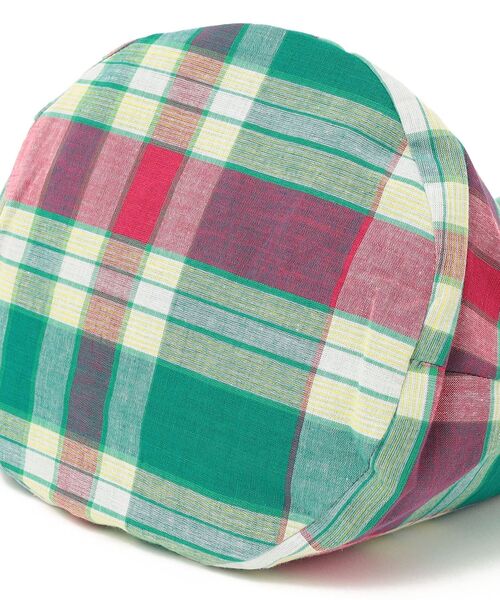 The Bagmati(ザバグマティ)の「【SHIPS any別注】The Bagmati:チェック マルシェバッグ(トートバッグ・レディース・ピンク系その他/ライトグリーン/ブルー・ONE SIZE)」の6枚目の写真