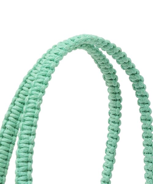 The Bagmati(ザバグマティ)の「【SHIPS any別注】The Bagmati:チェック マルシェバッグ(トートバッグ・レディース・ピンク系その他/ライトグリーン/ブルー・ONE SIZE)」の7枚目の写真