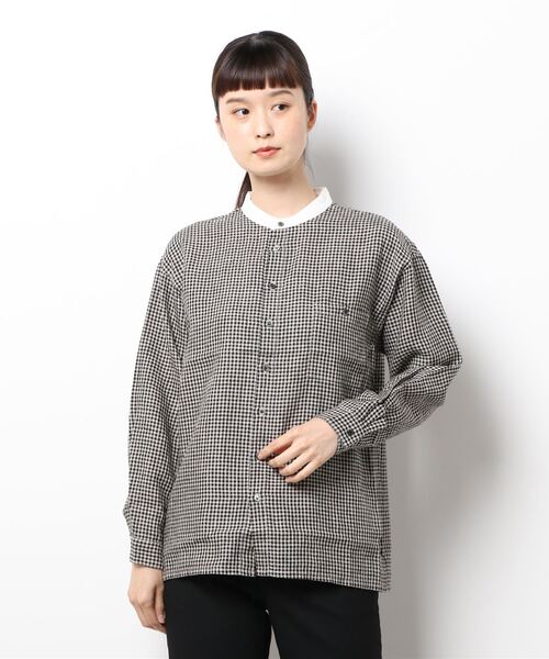 salle de bal（サルデバル）の「【 HEAVENLY / ヘヴンリー 】 リネンバンドカラーブラウス シャツ Linen Cleric BandCollar Shirt 2147082（シャツ/ブラウス・レディース・その他1・FREE）」の14枚目の写真