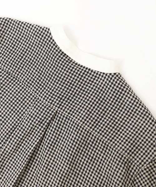 salle de bal（サルデバル）の「【 HEAVENLY / ヘヴンリー 】 リネンバンドカラーブラウス シャツ Linen Cleric BandCollar Shirt 2147082（シャツ/ブラウス・レディース・その他1・FREE）」の13枚目の写真