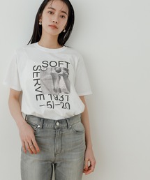 フォトプリント半袖Tシャツ