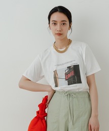フォトプリント半袖Tシャツ