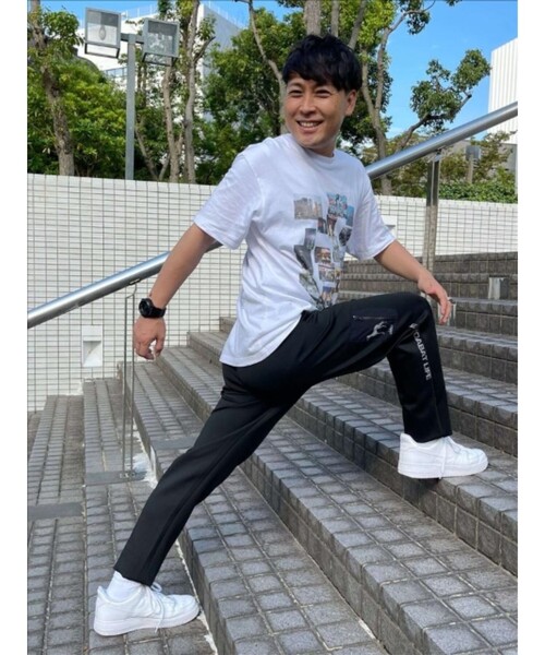 adabat(アダバット)の「◆サイドロゴ ハイパーストレッチパンツ(その他パンツ・メンズ・ブラック/ネイビー・50/48/46)」の21枚目の写真