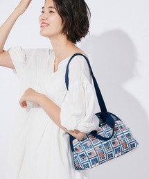 LeSportsac（レスポートサック）の「LeSportsac × reyn spooner  YORK SATCHEL　ラハイナセイラーミックス（ハンドバッグ・キッズ）」