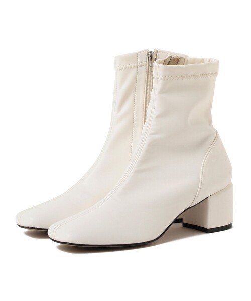 Ray BEAMS（レイビームス）の「Ray BEAMS / ストレッチ ブーツ（ブーツ・レディース・ホワイト/ブラック・23/24/25/24.5/23.5）」の18枚目の写真