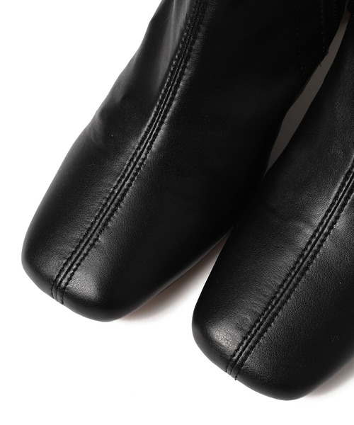 Ray BEAMS（レイビームス）の「Ray BEAMS / ストレッチ ブーツ（ブーツ・レディース・ホワイト/ブラック・23/24/25/24.5/23.5）」の10枚目の写真