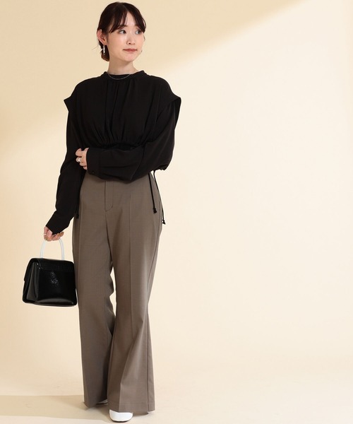 Ray BEAMS（レイビームス）の「Ray BEAMS / ストレッチ ブーツ（ブーツ・レディース・ホワイト/ブラック・23/24/25/24.5/23.5）」の3枚目の写真