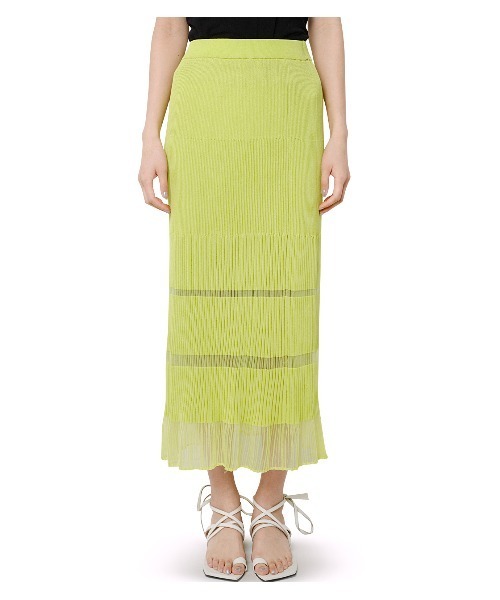 セール】Transparent Long Knit Skirt（スカート）｜LE CIEL