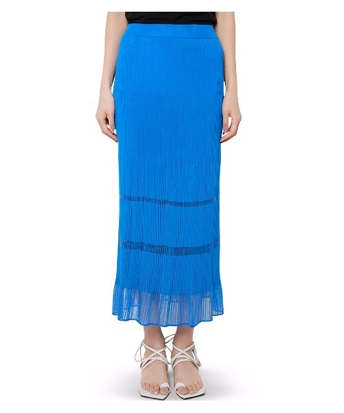 LE CIEL BLEU（ルシェルブルー）の「Transparent Long Knit