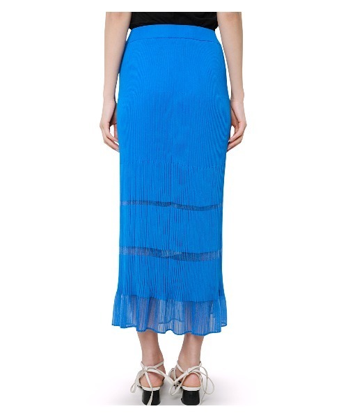 LE CIEL BLEU（ルシェルブルー）の「Transparent Long Knit