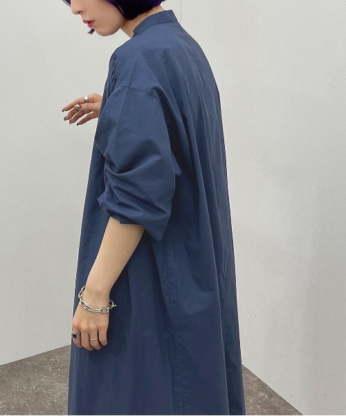 apres jour mignon(アプレジュールミニョン)の「コットンロングボイルワンピース 【ZOZOTOWN限定アイテム】(ワンピース・レディース・ダークパープル/ダークブルー/ブラック・フリー/X-LARGE)」の19枚目の写真