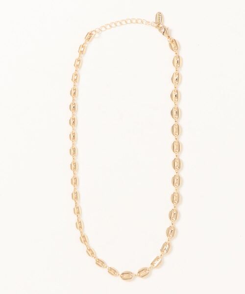 LOWRYS FARM(ローリーズファーム)の「アシメチェーンネックレス 954296(ネックレス・レディース・シルバー/ゴールド・FREE)」の1枚目の写真