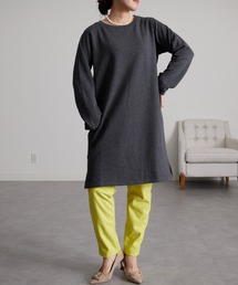 ぬくぬくあったか!シンプルチュニックワンピ