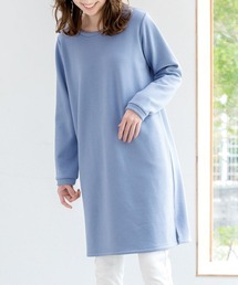 ぬくぬくあったか!シンプルチュニックワンピ