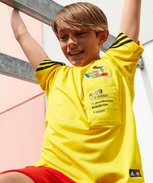 Adidas アディダス キッズ のtシャツ カットソー イエロー 黄色系 通販 Zozotown Adidas アディダス キッズ のtシャツ カットソー イエロー 黄色系 通販 Zozotown