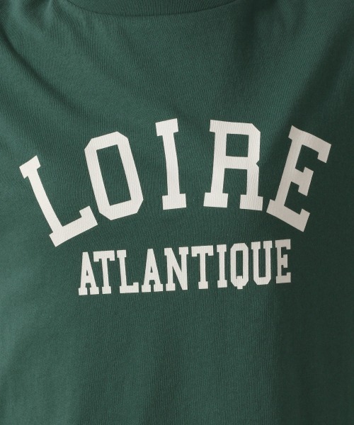 LOWRYS FARM（ローリーズファーム）の「カレッジロゴＴＳＳ　956628（Tシャツ/カットソー・レディース・アイボリー/オフホワイト/チャコールグレー/グリーン・FREE）」の19枚目の写真