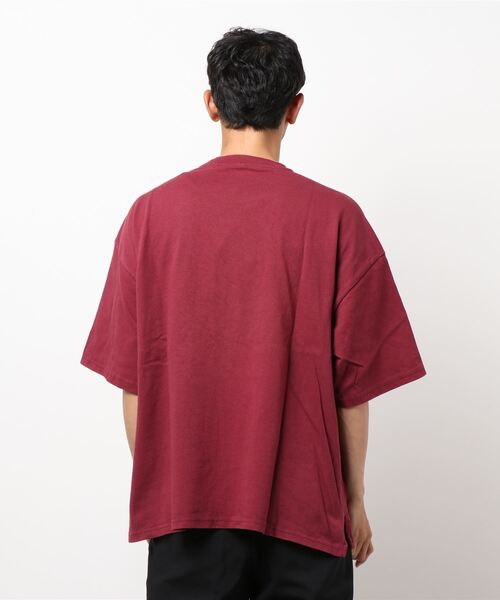 INASTUDIOS ZOO(イーナストゥディオスズー)の「「INASTUDIOS SELECT」カレッジプリントTシャツ(Tシャツ/カットソー・メンズ・ネイビー/キナリ/ホワイト系その他/グリーン系その他/ワインレッド/ベージュ系その他/レッド系その他/ベージュ/チャコール/グレー系その他/ブルー系その他/オリーブ・MEDIUM/X-LARGE/LARGE)」の13枚目の写真