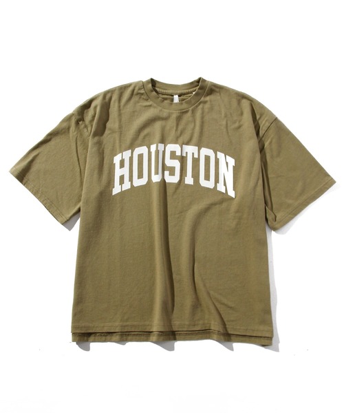 INASTUDIOS ZOO(イーナストゥディオスズー)の「「INASTUDIOS SELECT」カレッジプリントTシャツ(Tシャツ/カットソー・メンズ・ネイビー/キナリ/ホワイト系その他/グリーン系その他/ワインレッド/ベージュ系その他/レッド系その他/ベージュ/チャコール/グレー系その他/ブルー系その他/オリーブ・MEDIUM/X-LARGE/LARGE)」の2枚目の写真
