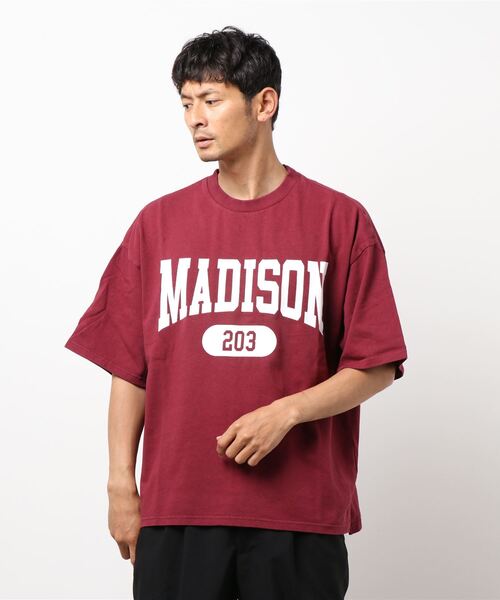 INASTUDIOS ZOO(イーナストゥディオスズー)の「「INASTUDIOS SELECT」カレッジプリントTシャツ(Tシャツ/カットソー・メンズ・ネイビー/キナリ/ホワイト系その他/グリーン系その他/ワインレッド/ベージュ系その他/レッド系その他/ベージュ/チャコール/グレー系その他/ブルー系その他/オリーブ・MEDIUM/X-LARGE/LARGE)」の17枚目の写真