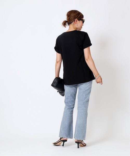 CELERI•セルリ♢フレアー半袖カットソー　未使用タグ付き CELERI（セルリ）の「【CELERI/セルリ】 AラインTシャツ（Tシャツ