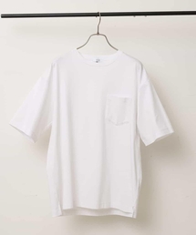 a.v.v | 【接触冷感/UVカット/抗菌防臭】シルケットスムースワイドシルエットカットソー(Tシャツ/カットソー)