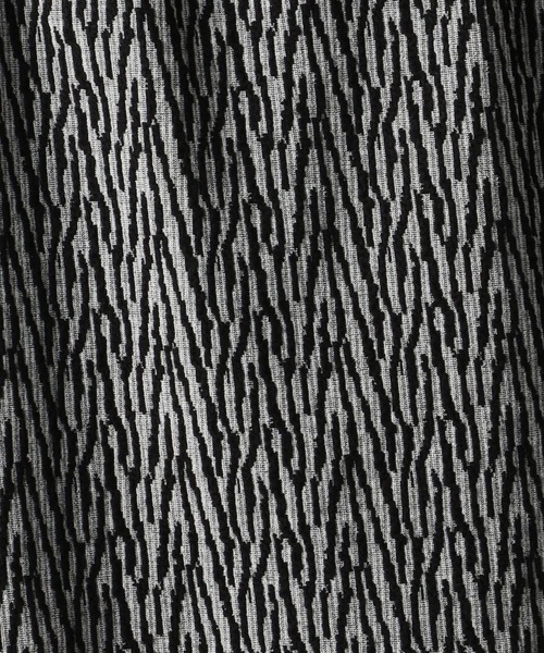 HIDEAWAYS NICOLE（ハイダウェイニコル）の「ブリスタージャカードウェイビーストライプ（Tシャツ/カットソー・メンズ・ホワイト×ブラック/ブラック×ホワイト/ボルドー・MEDIUM/X-LARGE/LARGE）」の8枚目の写真