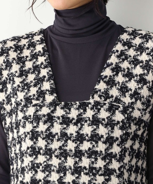 A part by(アパートバイ)の「ツイードジャンパースカート 959131(ジャンパースカート・レディース・ブラック系その他2/ブラック・FREE)」の11枚目の写真