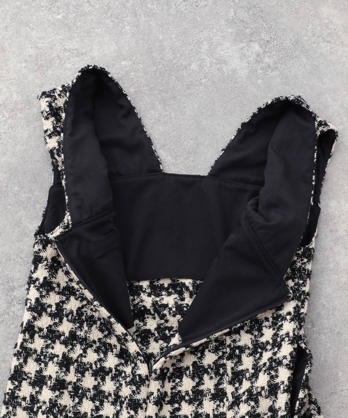 セール】ツイードジャンパースカート 959131（ジャンパースカート）｜A