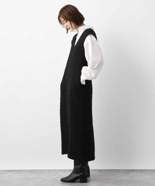 A part by(アパートバイ)の「ツイードジャンパースカート 959131(ジャンパースカート・レディース・ブラック系その他2/ブラック・FREE)」の19枚目の写真