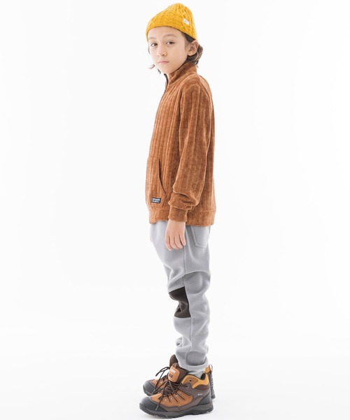 KRIFF MAYER Kid's Collection（クリフメイヤーキッズコレクション）の「カットモールハーフZIP（Tシャツ/カットソー・キッズ・ブラウン/ネイビー/モカ/グレー・170/130/120/160/150/140）」の18枚目の写真