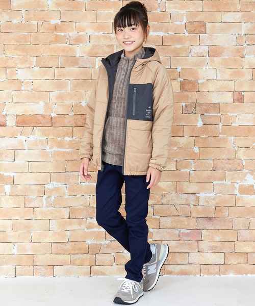 KRIFF MAYER Kid's Collection（クリフメイヤーキッズコレクション）の「カットモールハーフZIP（Tシャツ/カットソー・キッズ・ブラウン/ネイビー/モカ/グレー・170/130/120/160/150/140）」の14枚目の写真