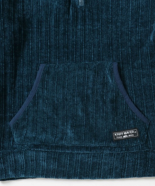 KRIFF MAYER Kid's Collection（クリフメイヤーキッズコレクション）の「カットモールハーフZIP（Tシャツ/カットソー・キッズ・ブラウン/ネイビー/モカ/グレー・170/130/120/160/150/140）」の8枚目の写真