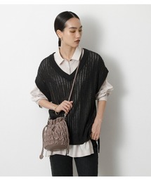 crie conforto | シャーリングミニショルダーバッグ(ショルダーバッグ)