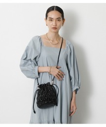 crie conforto | シャーリングミニショルダーバッグ(ショルダーバッグ)