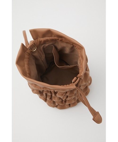 crie conforto（クリーコンフォルト）の「シャーリングミニショルダーバッグ（ショルダーバッグ・レディース・グレー/ブラック/ベージュ・FREE）」の19枚目の写真