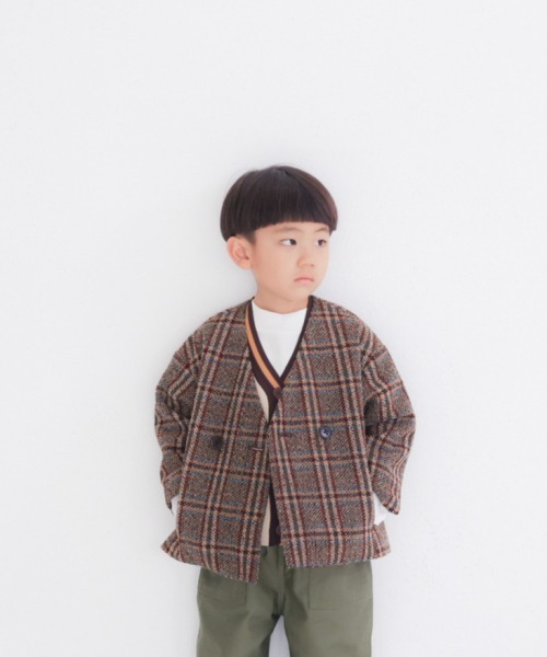 LOWRYS FARM（ローリーズファーム）の「ツイードチェックジャケット