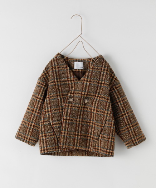 LOWRYS FARM（ローリーズファーム）の「ツイードチェックジャケット