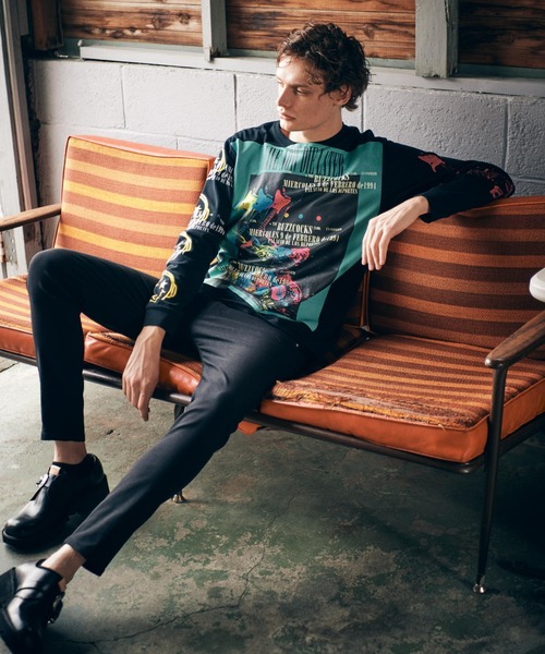 glamb（グラム）の「Joseph Jodhpurs / ジョセフジョッパーズ（その他パンツ・メンズ・ブルー/ブラック・L/M/S）」の6枚目の写真