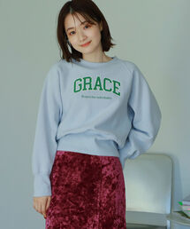 BeAMS DOT | 【WEB限定】BeAMS DOT / アソート柄 裏起毛 カレッジロゴスウェット(スウェット)